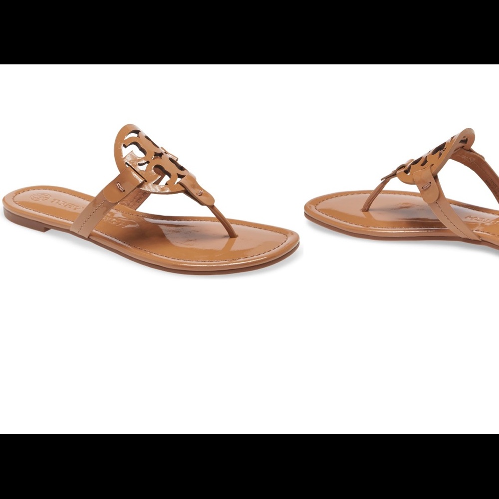 Tan Tory Burch sandals